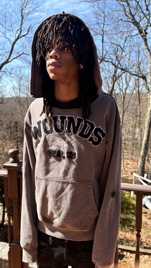 "wounds" hoodie
